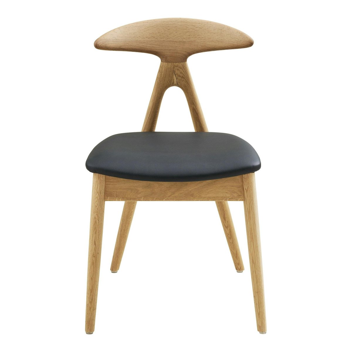 Chaise design en bois (lot de 2) ESCARRILLA bois clair, PIER IMPORT
