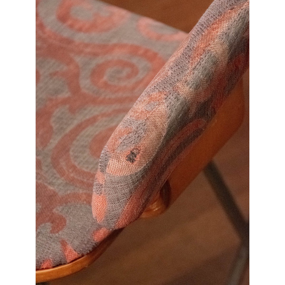 Lot de 4 chaises John Coleman Alma N°1056 - Bon état métal, DEBONGOUT