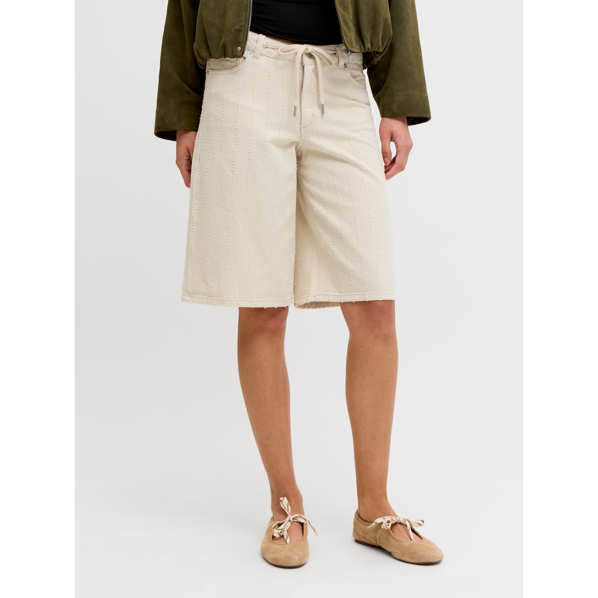 Short En Denim blanche - ecru 1, JJXX