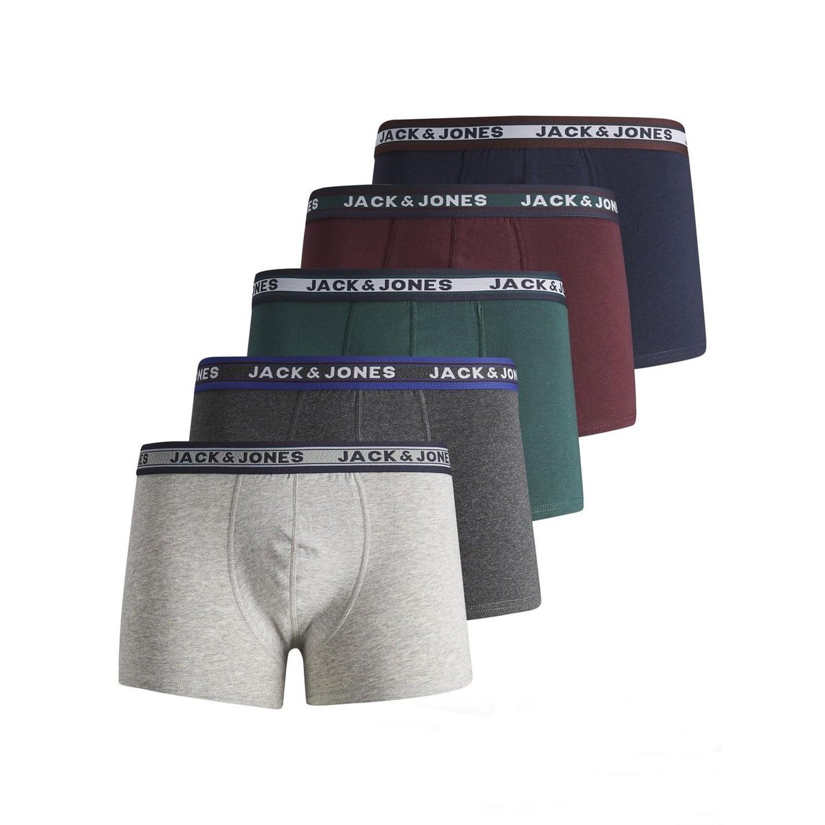 Lot De 5 Boxers multicolore, JACK & JONES JUNIOR