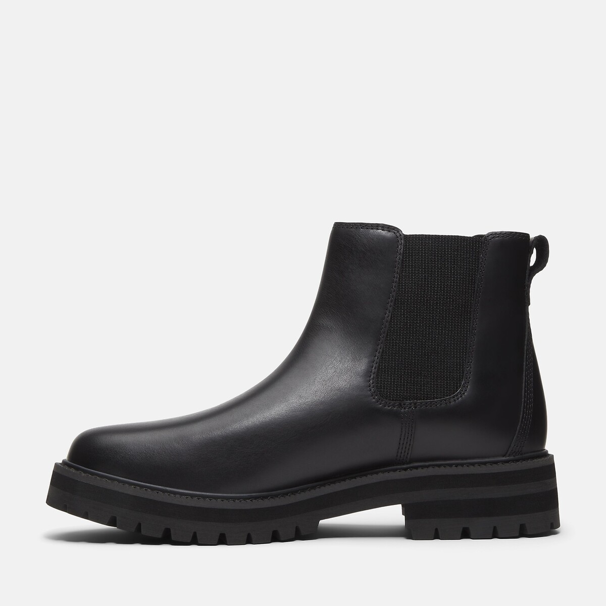 Britton Drive Mid Chelsea Leather Ankle Boots black, TIMBERLAND
