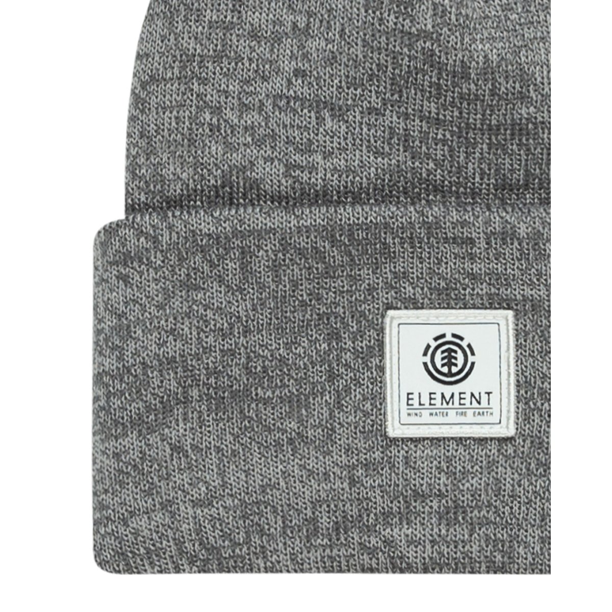 Bonnet à revers DUSK CLASSIC gris stone heather, ELEMENT