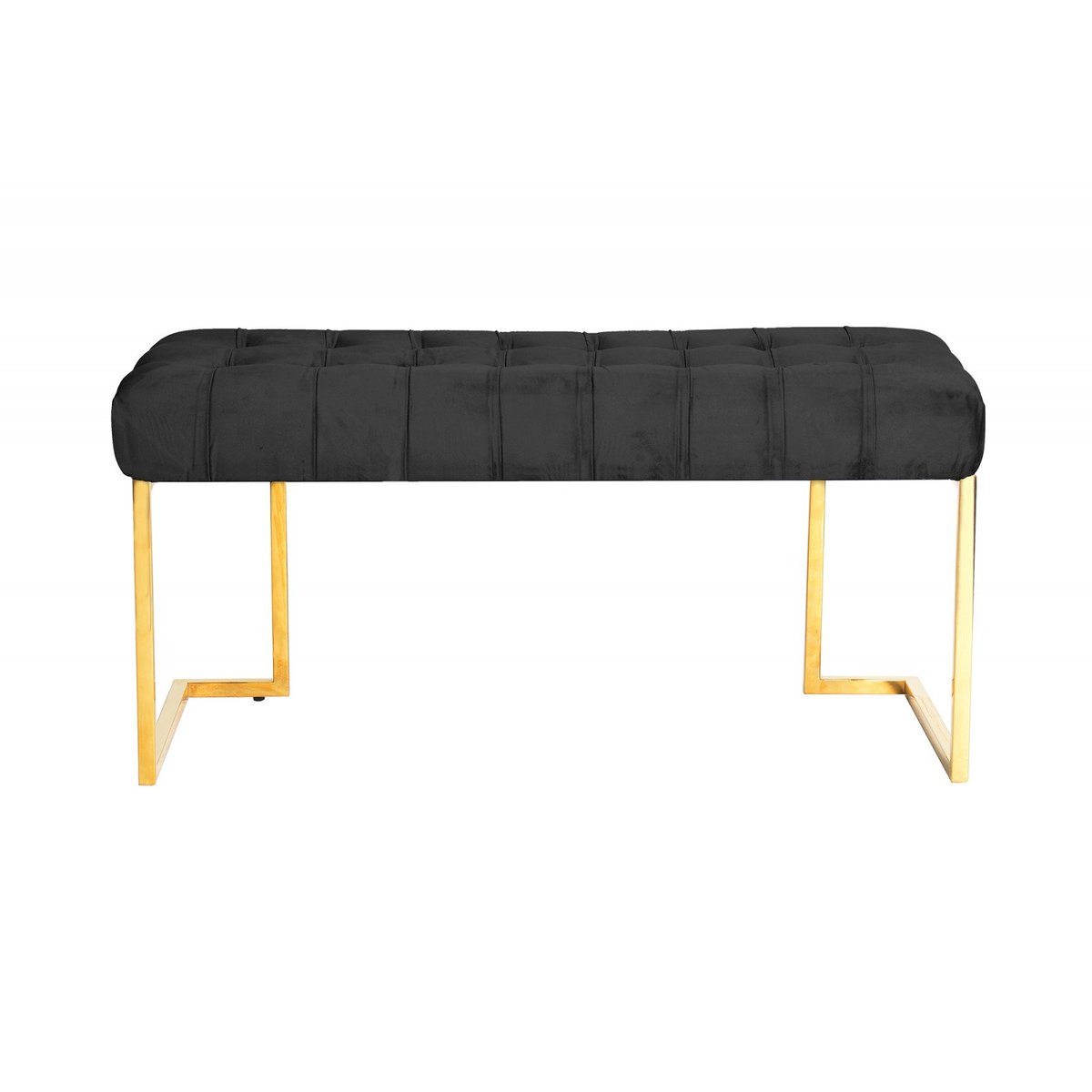 Banquette RARITY noir ébène et doré, ARTE ESPINA