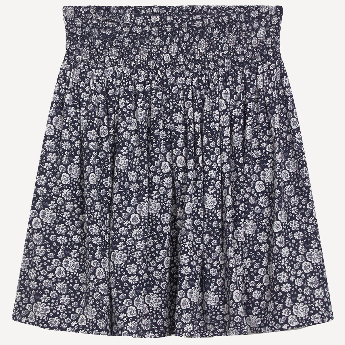Jupe imprimée floral imprimé fleurs, LA REDOUTE COLLECTIONS