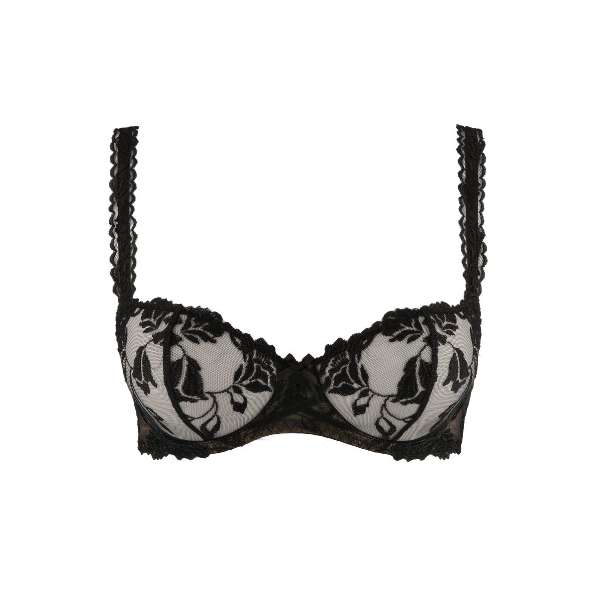 Soutien-gorge Corbeille avec armatures Softessence noir, AUBADE