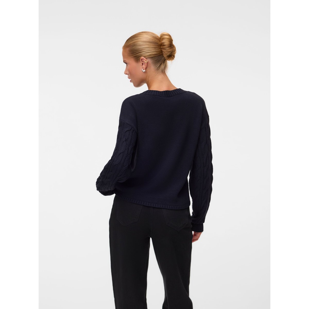 Pull En Maille navy blazer, VERO MODA