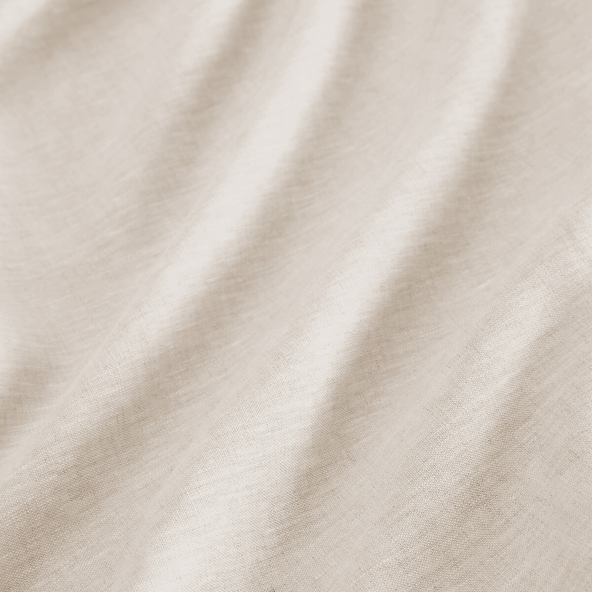 Private Lined Washed Linen Curtain natural, AM.PM