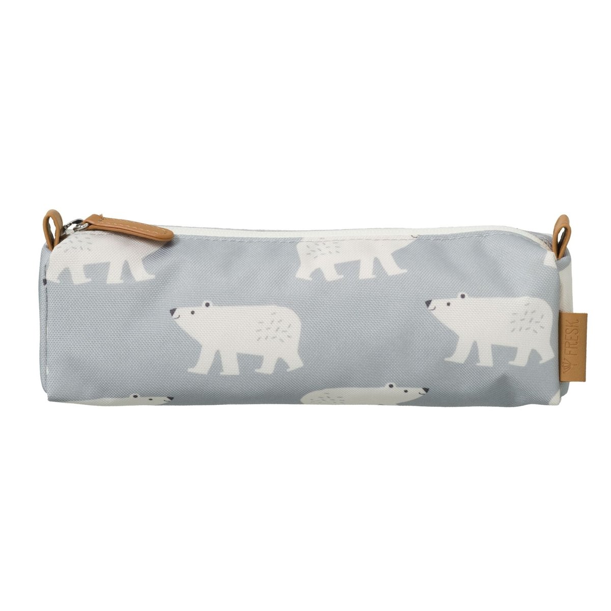 Trousse scolaire gris-bleu, FRESK