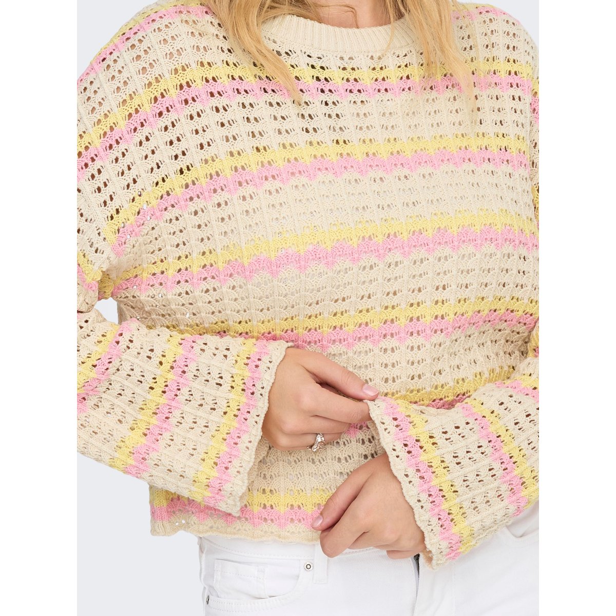 Pull En Maille birch, ONLY