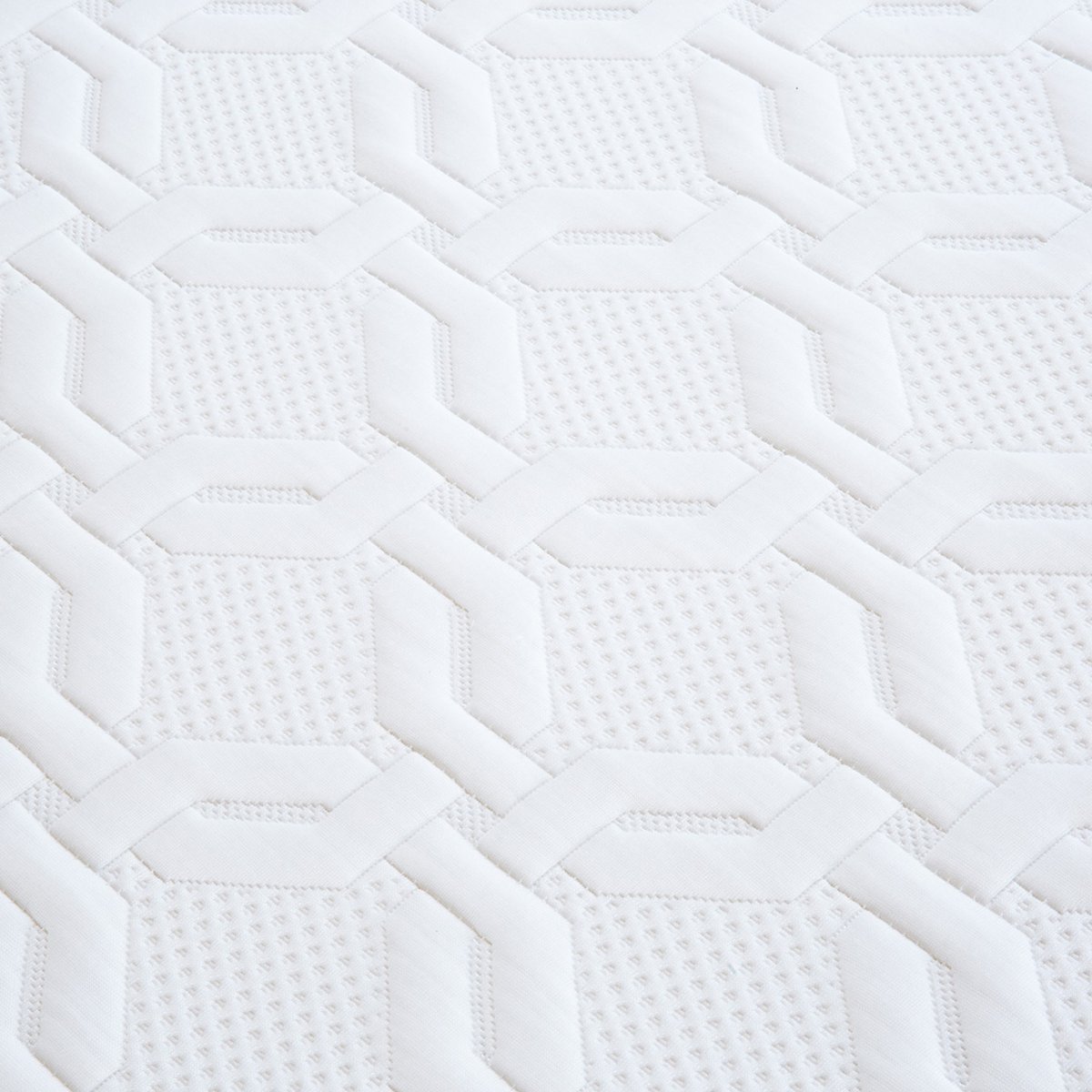 Ensemble Amboise 180x200 cm Matelas Mousse + Sommier Bois blanc, BELLECOUR