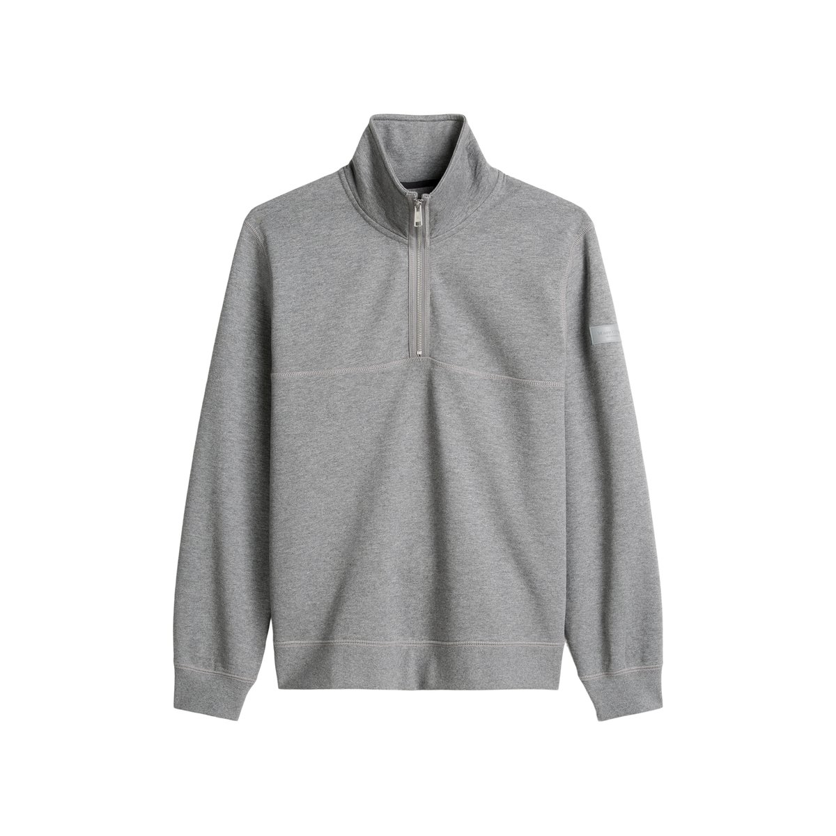 Sweatroyer DfC régulier en coton bio doux gris, MARC O'POLO