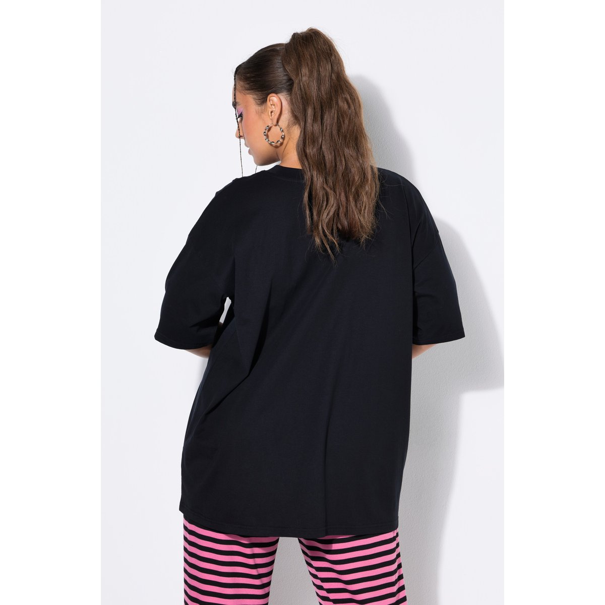 T-shirt, coupe oversize, Open Studio noir, STUDIO UNTOLD