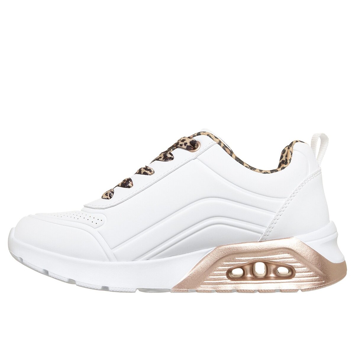 Baskets UNO LITE 2.0 - LEOPARD STRIDE blanc, SKECHERS