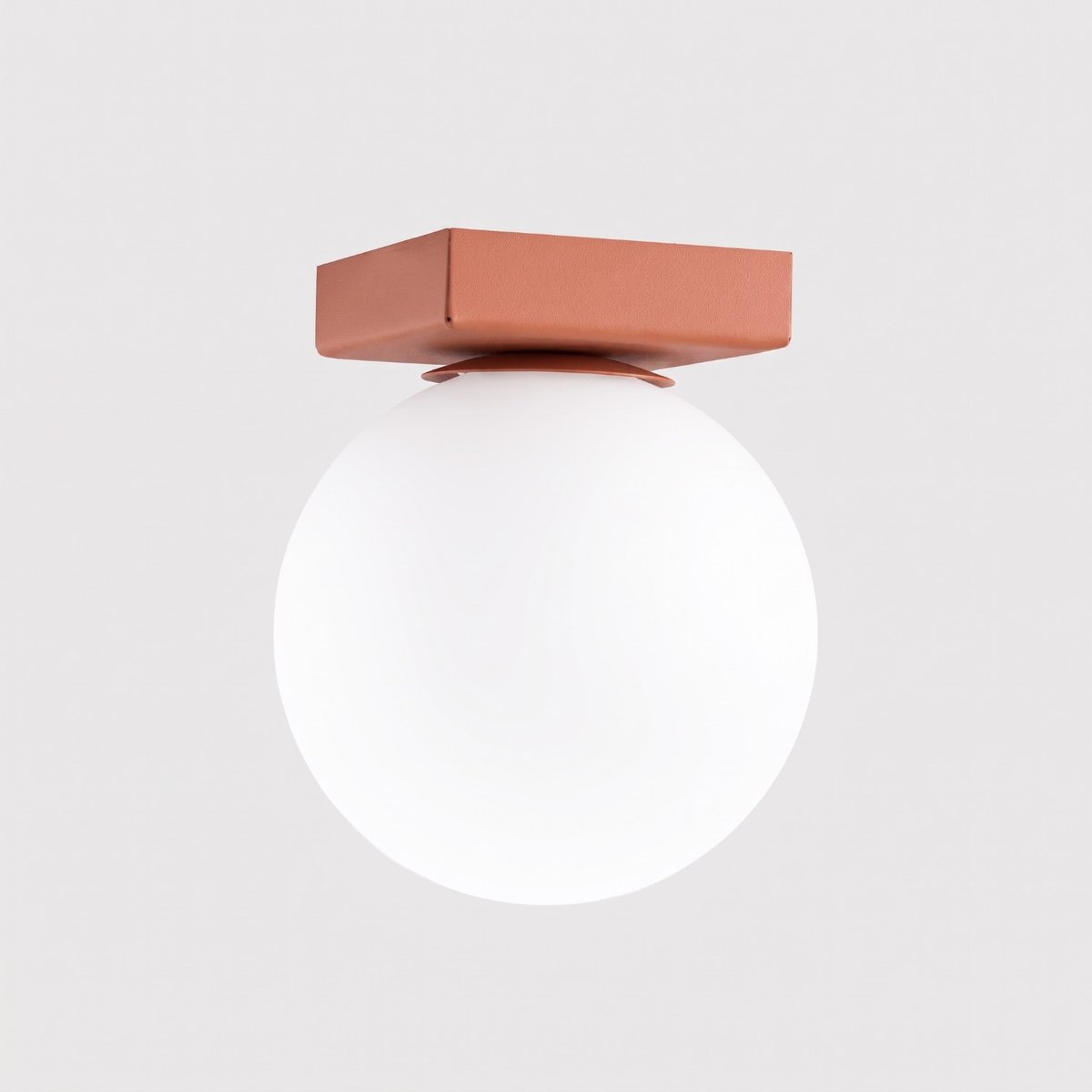 Plafonnier Acier Ocre Rouge G9 1 Yoli ocre rouge, EDEN