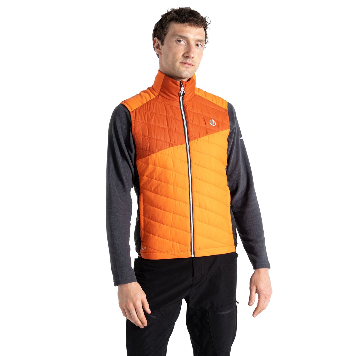 Veste sans manches TOURING orange vif / thé rooibos, DARE 2B