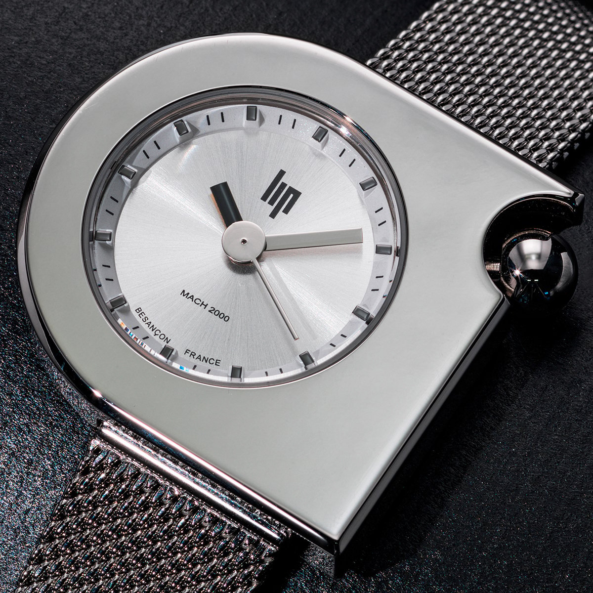Montre Analogique MACH argenté argenté argenté, LIP