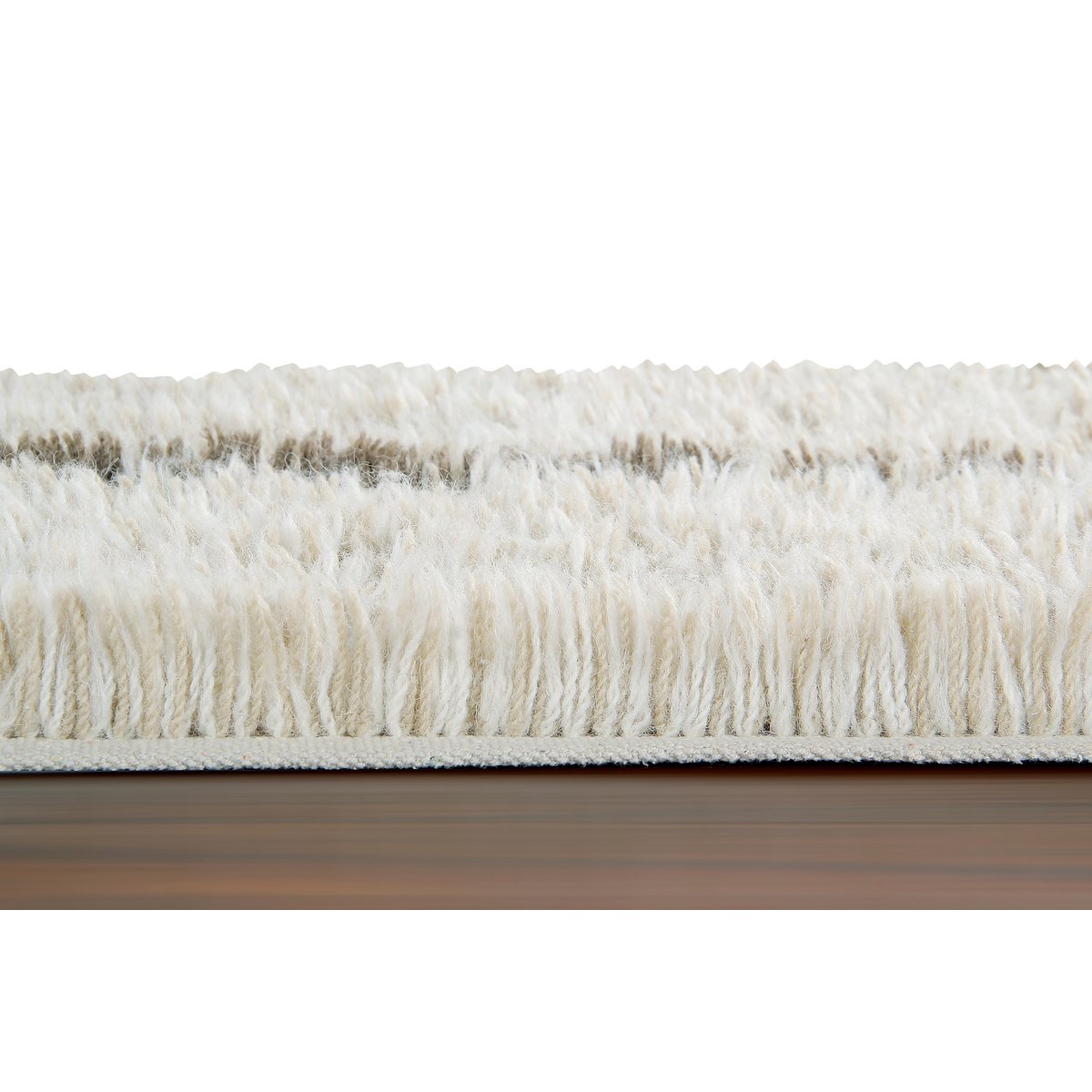 Tapis Lainable Rectangulaire Winter Calm FREE YOUR SOUL gris, LORENA CANALS