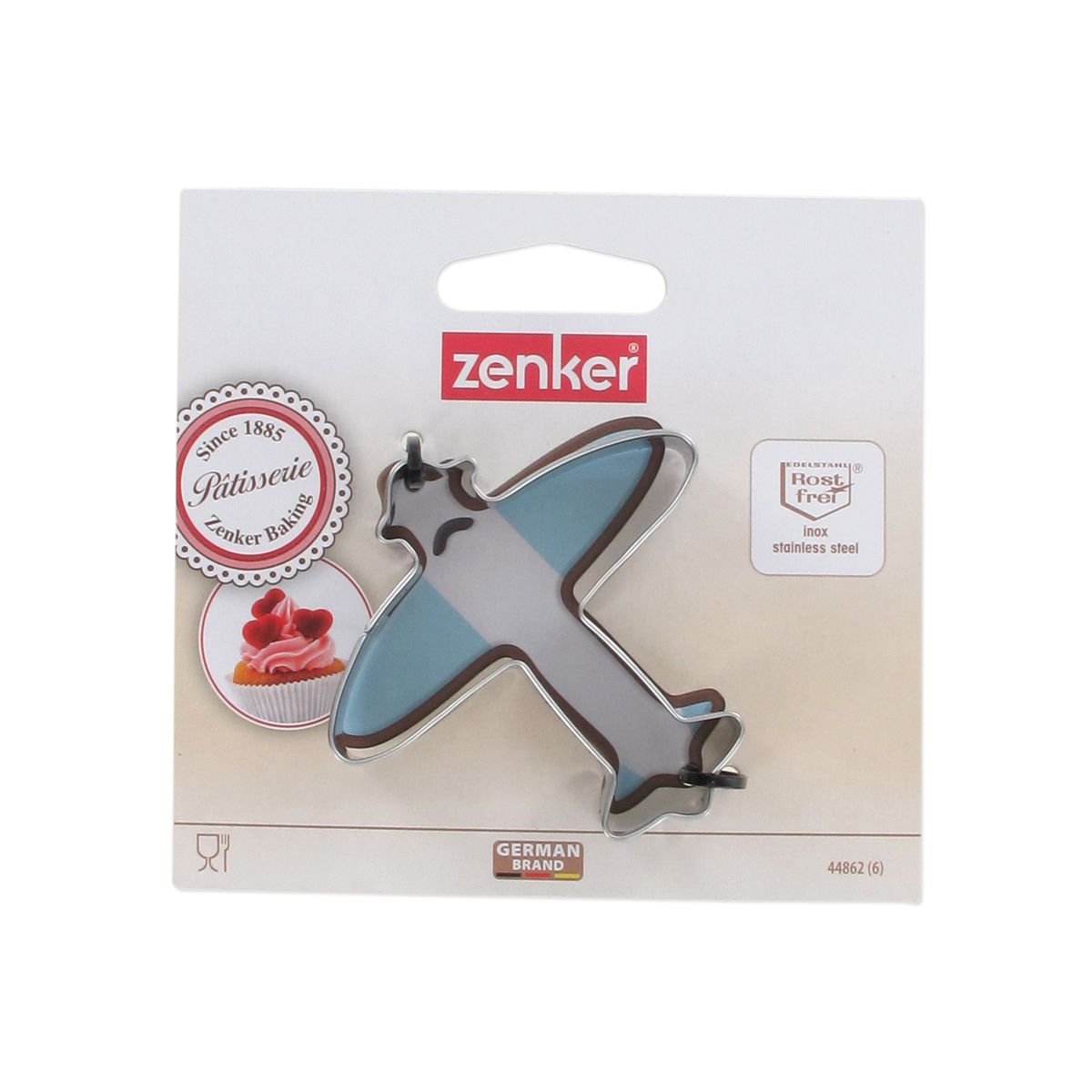 Emporte-pièce avion inox, ZENKER