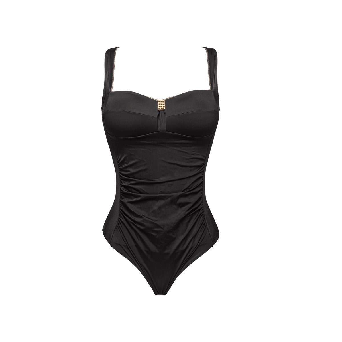 Maillot de bain 1 pièce Speekaboo noir, SANS COMPLEXE
