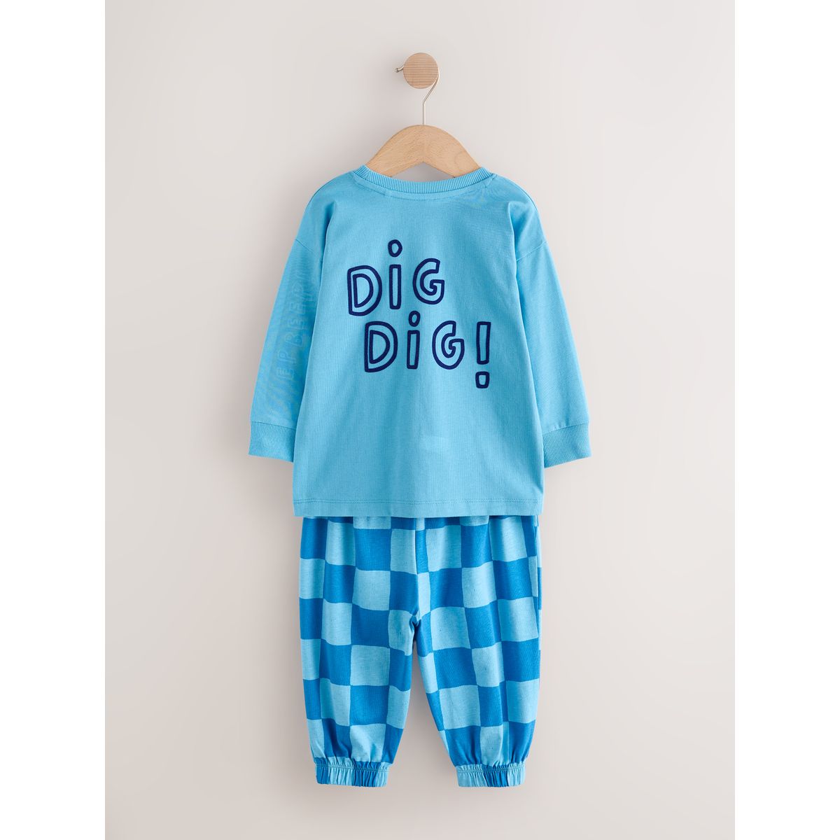 Pyjama oversize à manches longues, lot de 3 bricoleur brillant, NEXT