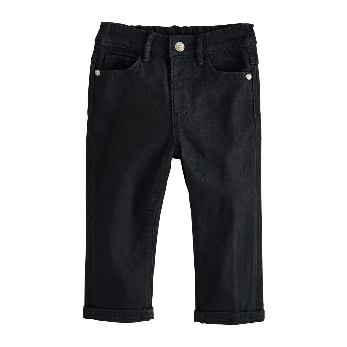 Jean regular stretch confortable, lot de 2 denim bleu moyen/noir, NEXT