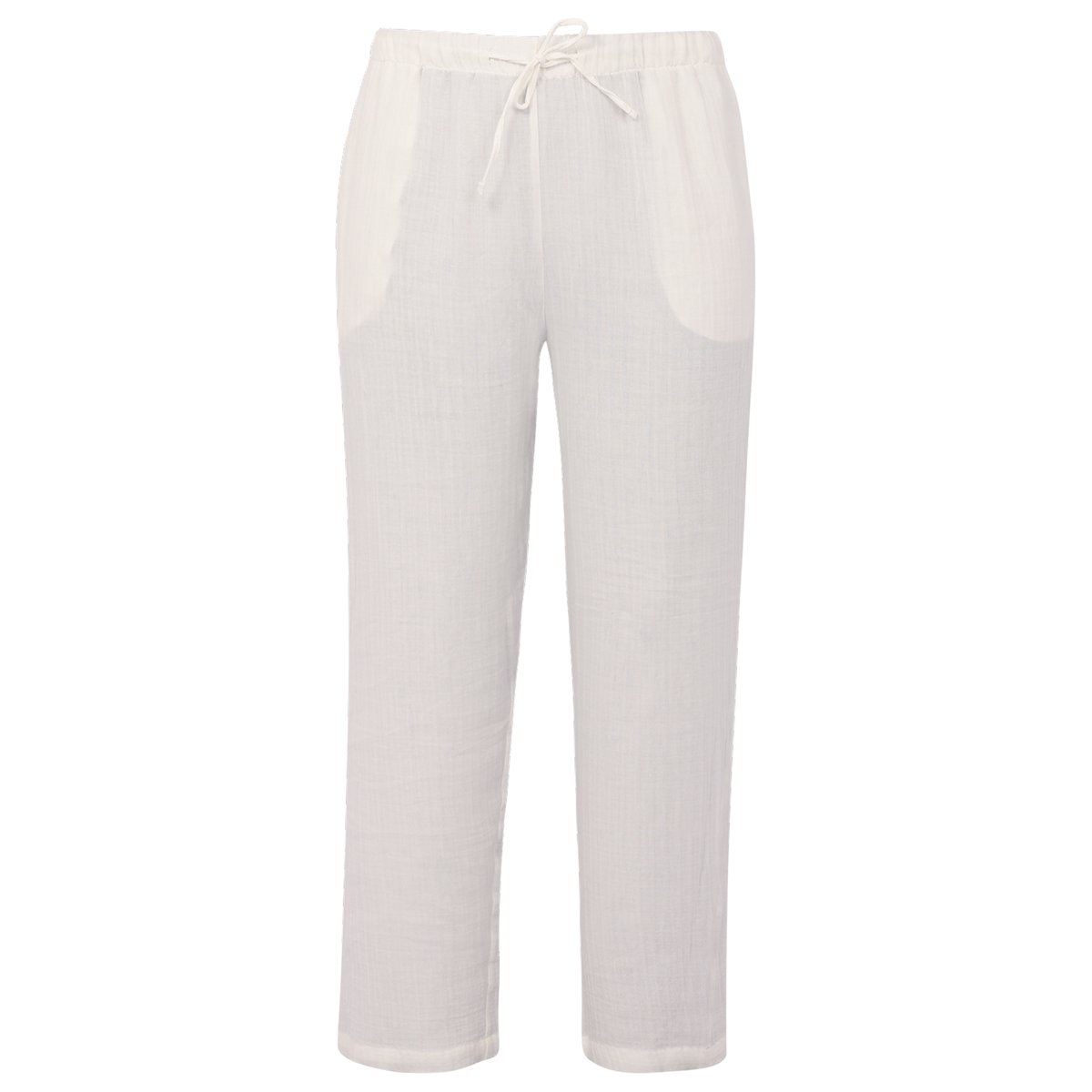 Pantalon imprimé / imprimée blanc, YOEK