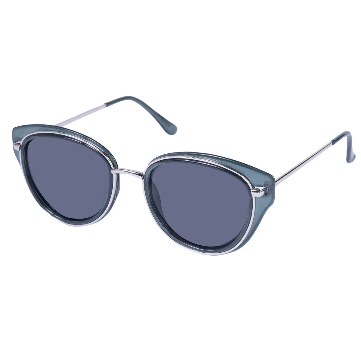 Lunettes de soleil pilote tendance gris argent, ISOTONER