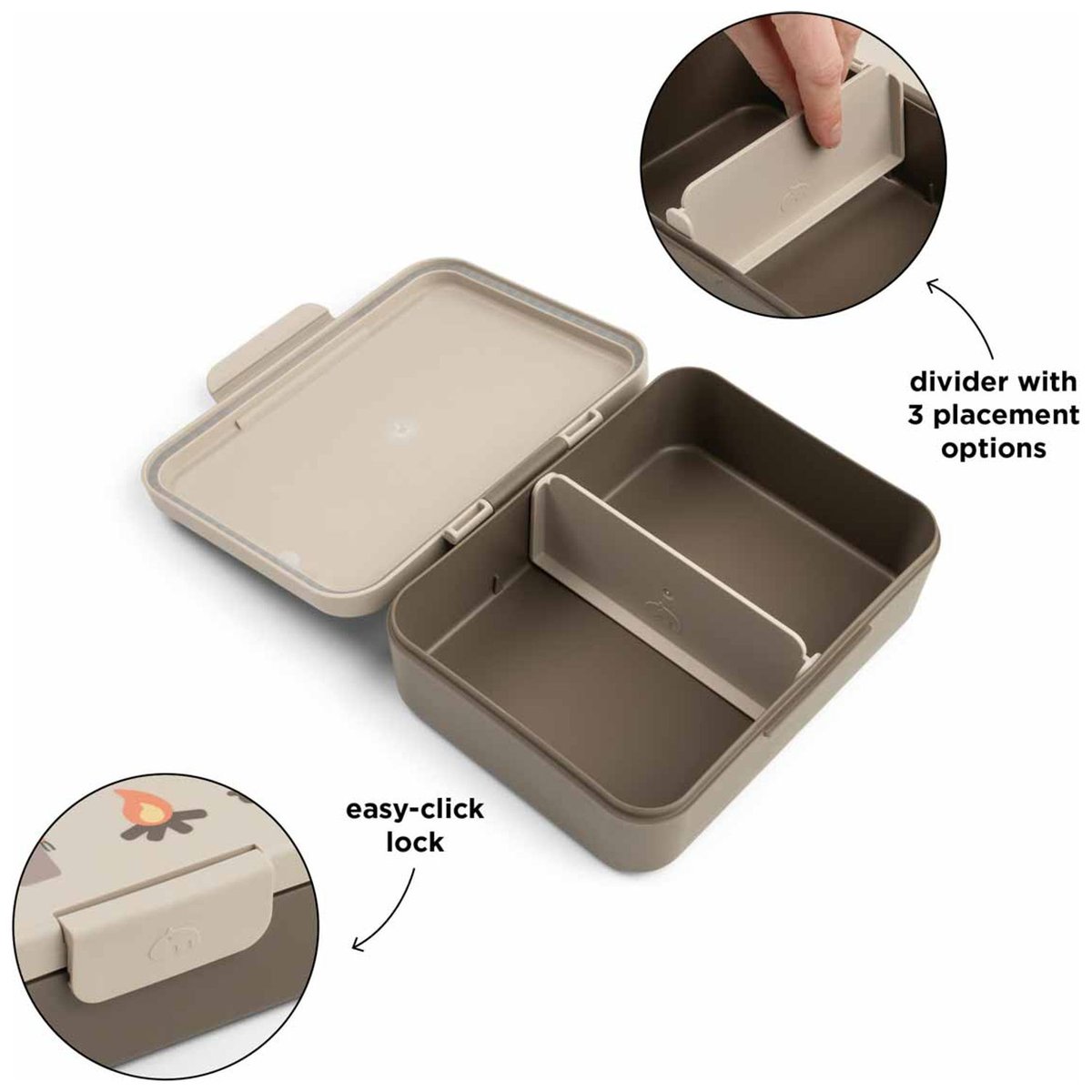 Lunch box sable, DONE BY DEER