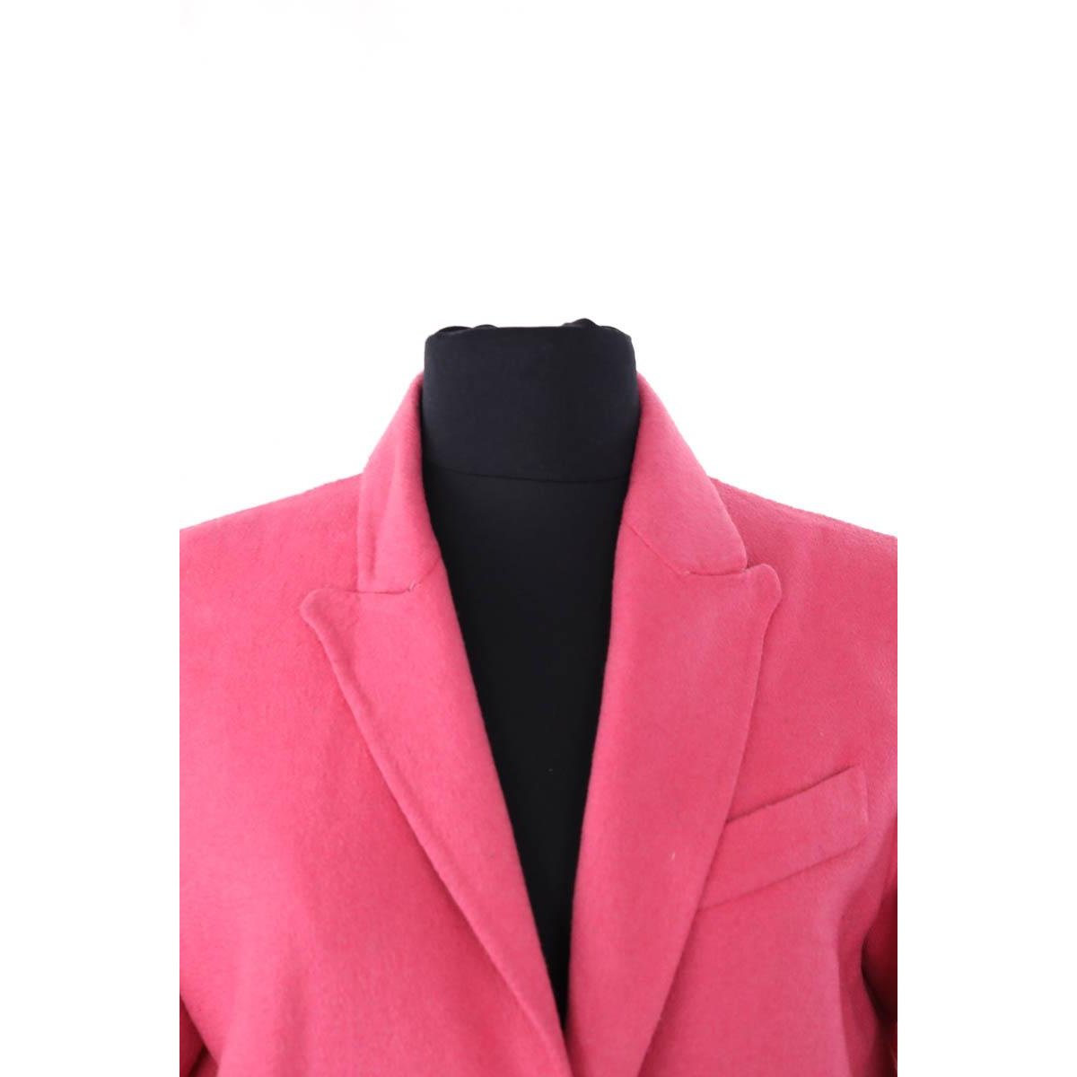Manteau - Très Bon État rose, SANDRO