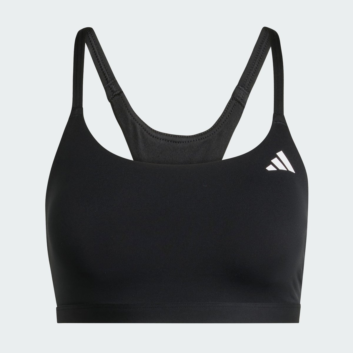 Brassière De Training Optime Essentials Maintien Léger noir, adidas Performance