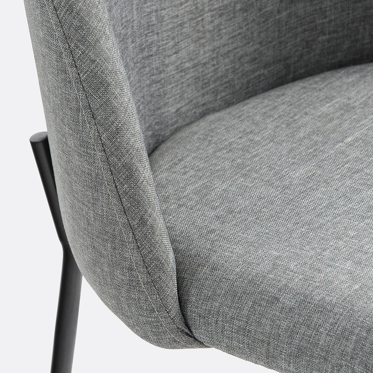 Confezione da 2 sedie NORDIE grigio, LA REDOUTE INTERIEURS