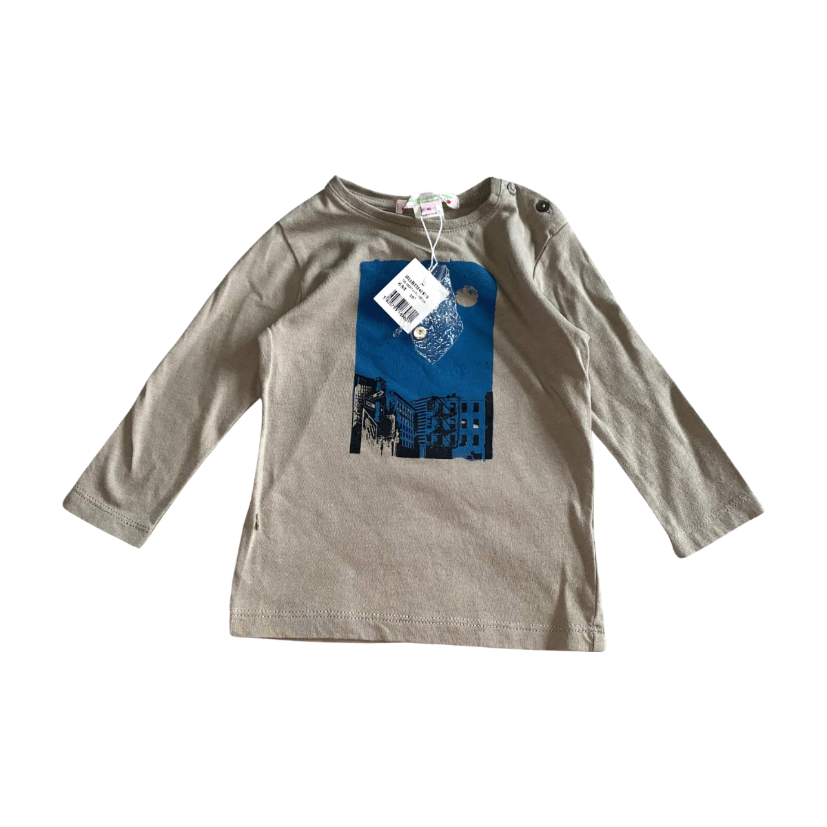 T-shirt bébé - Très bon état gris, BONPOINT