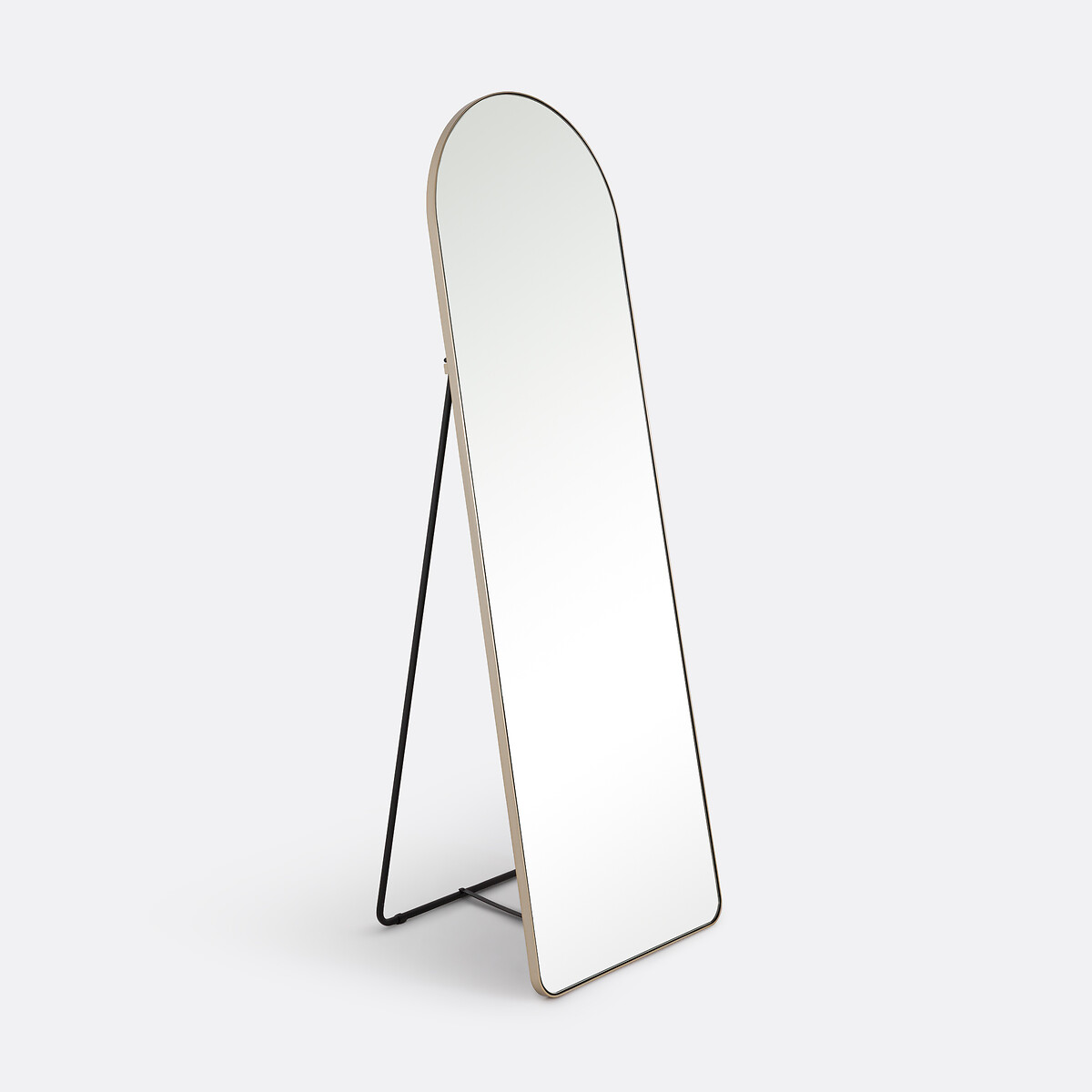 Espelho de pé ou psiqué, metal ferro, largura 50 x altura 150 cm, IODUS latão, LA REDOUTE INTERIEURS