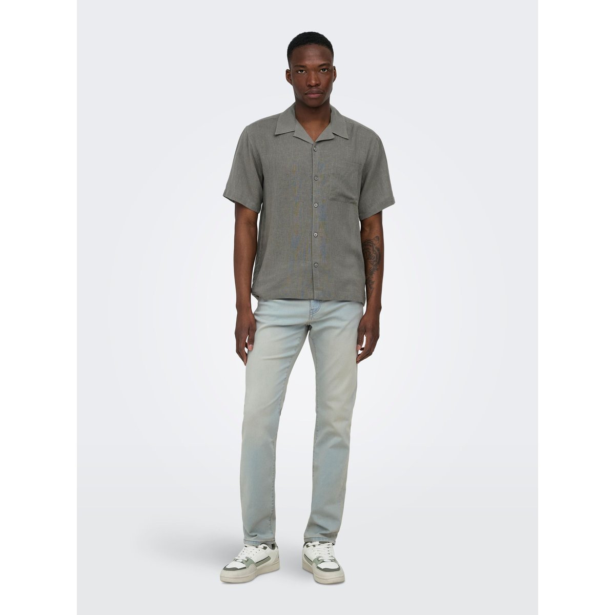 Coupe Regular light blue denim, ONLY & SONS