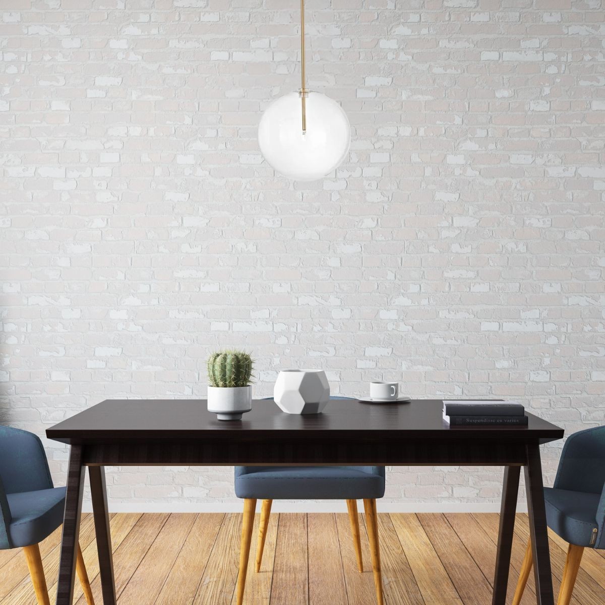 Suspension    EQUINOXE laiton, IDEAL LUX