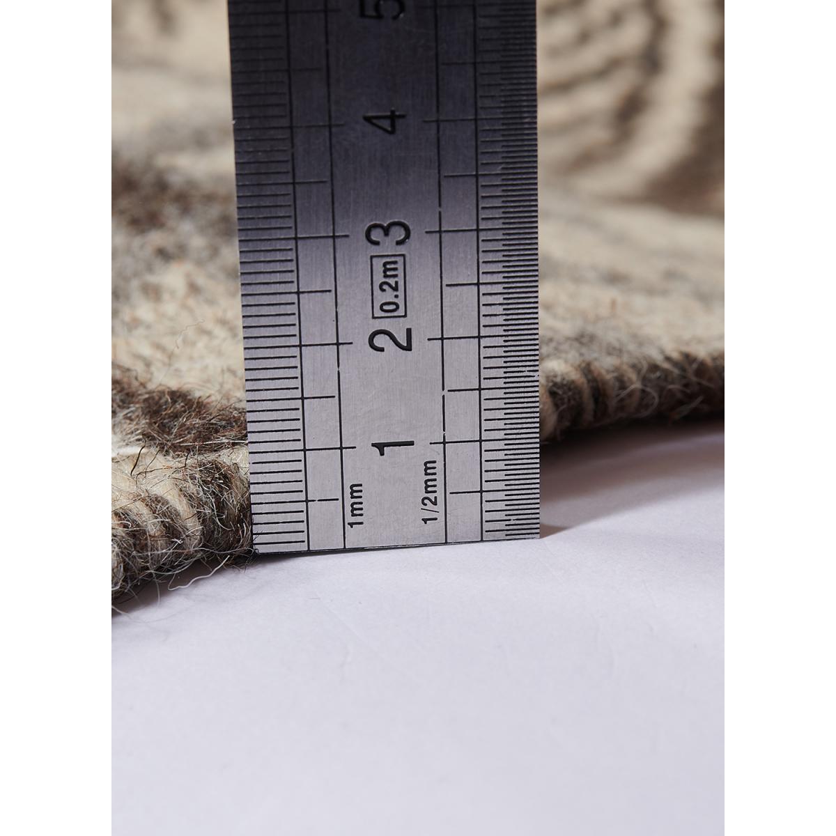 Tapis kilim reversible fait à la main en laine MALSA gris, UN AMOUR DE TAPIS