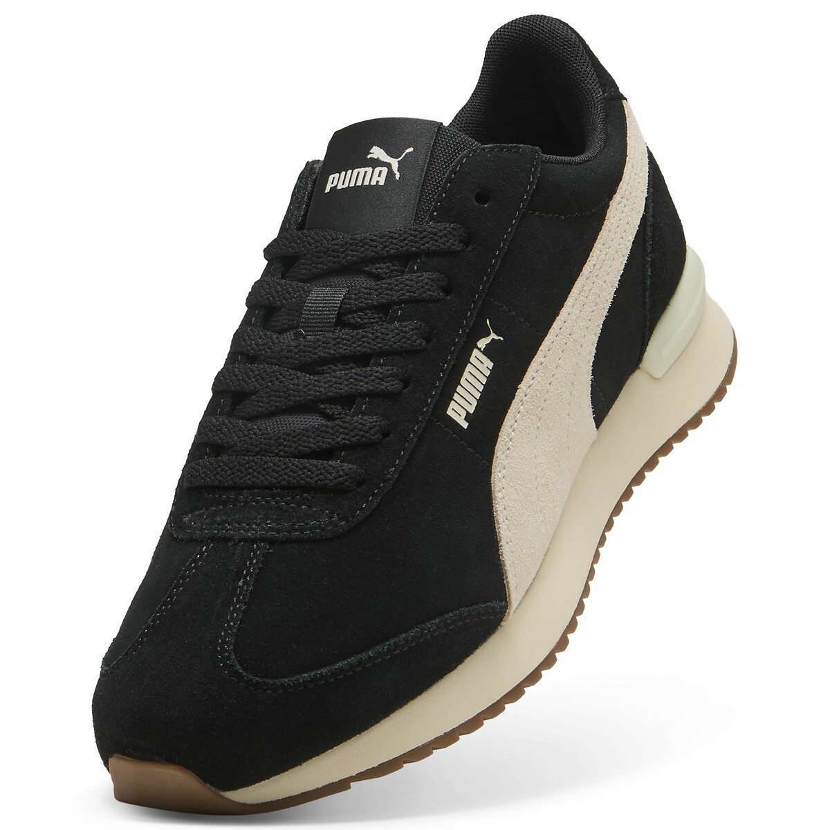 Baskets R78 Wind Suede noir/ivoire, PUMA