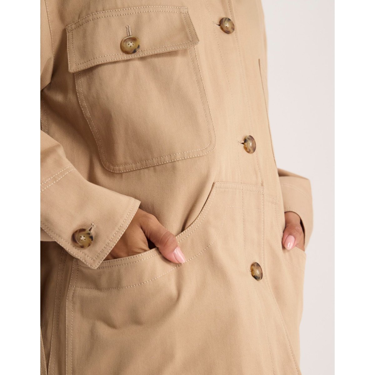 Veste Melchior beige beige, INES DE LA FRESSANGE PARIS