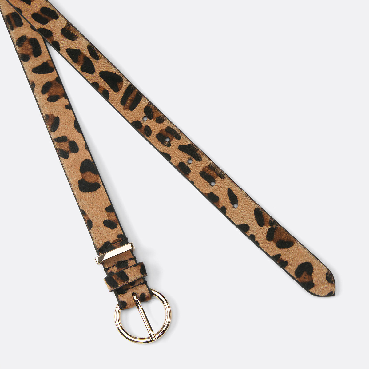 Leopard Print Leather Belt leopard print, LA REDOUTE COLLECTIONS