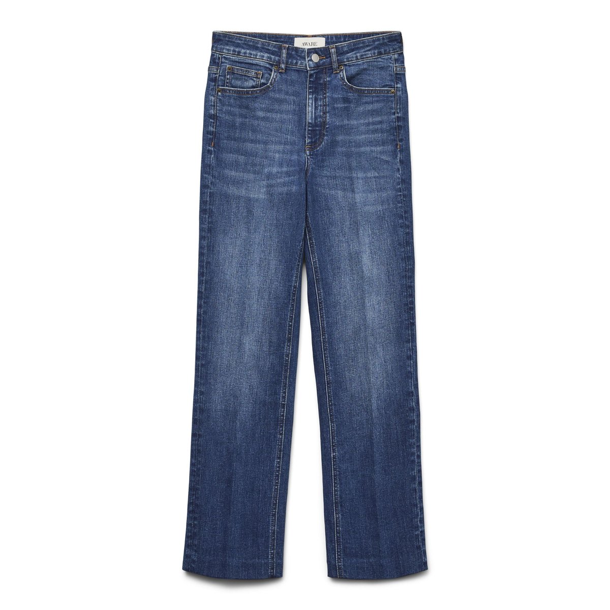 Jean Coupe Droite medium blue denim, VERO MODA