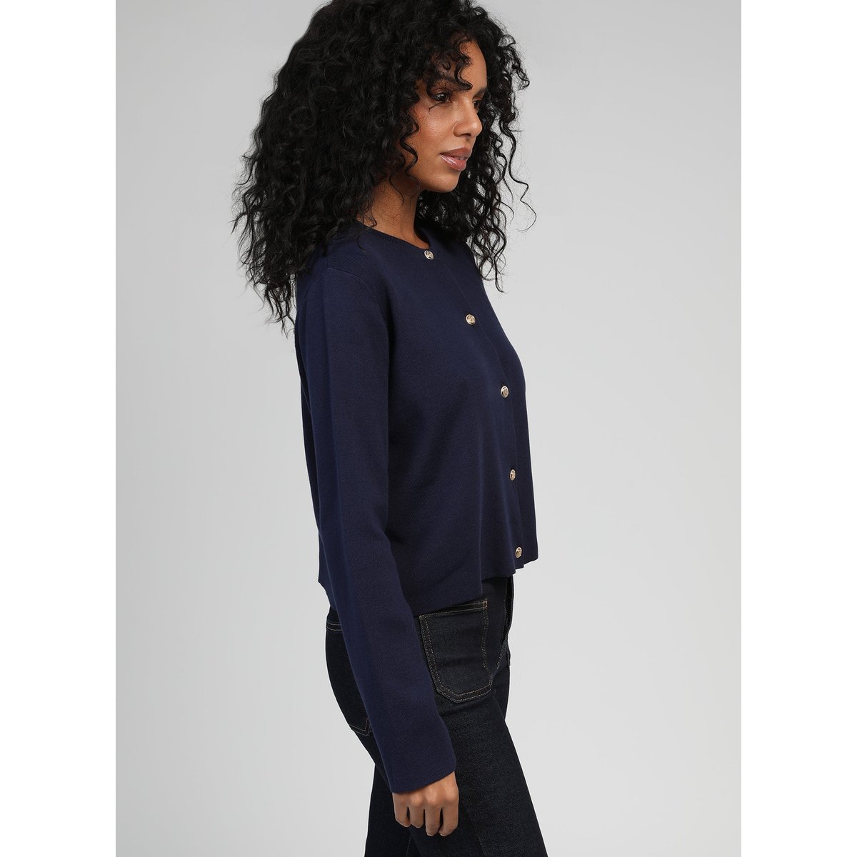 Cardigan LANOVA navy, AN'GE