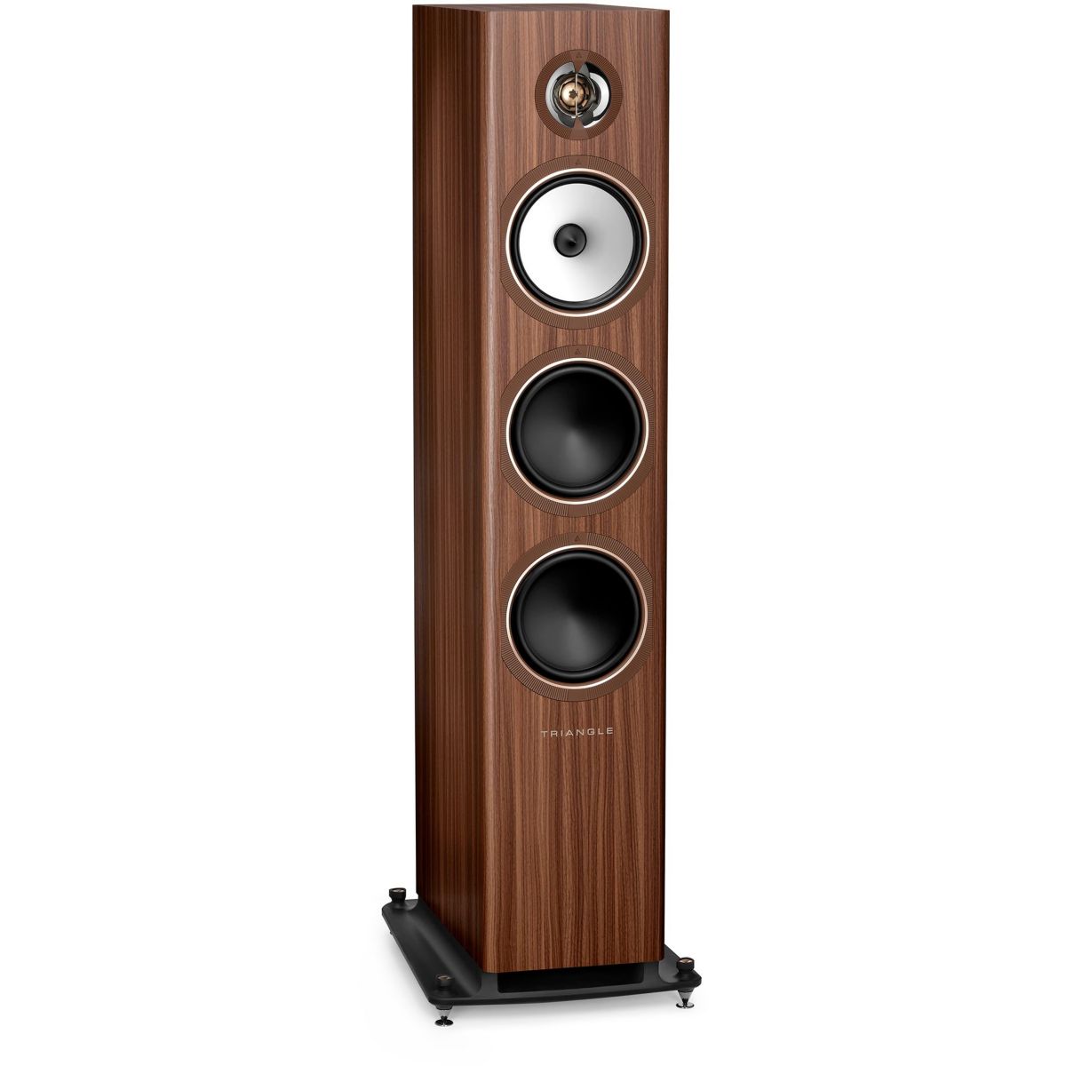 Enceinte colonne Solstice 8 Teck couleur unique, TRIANGLE