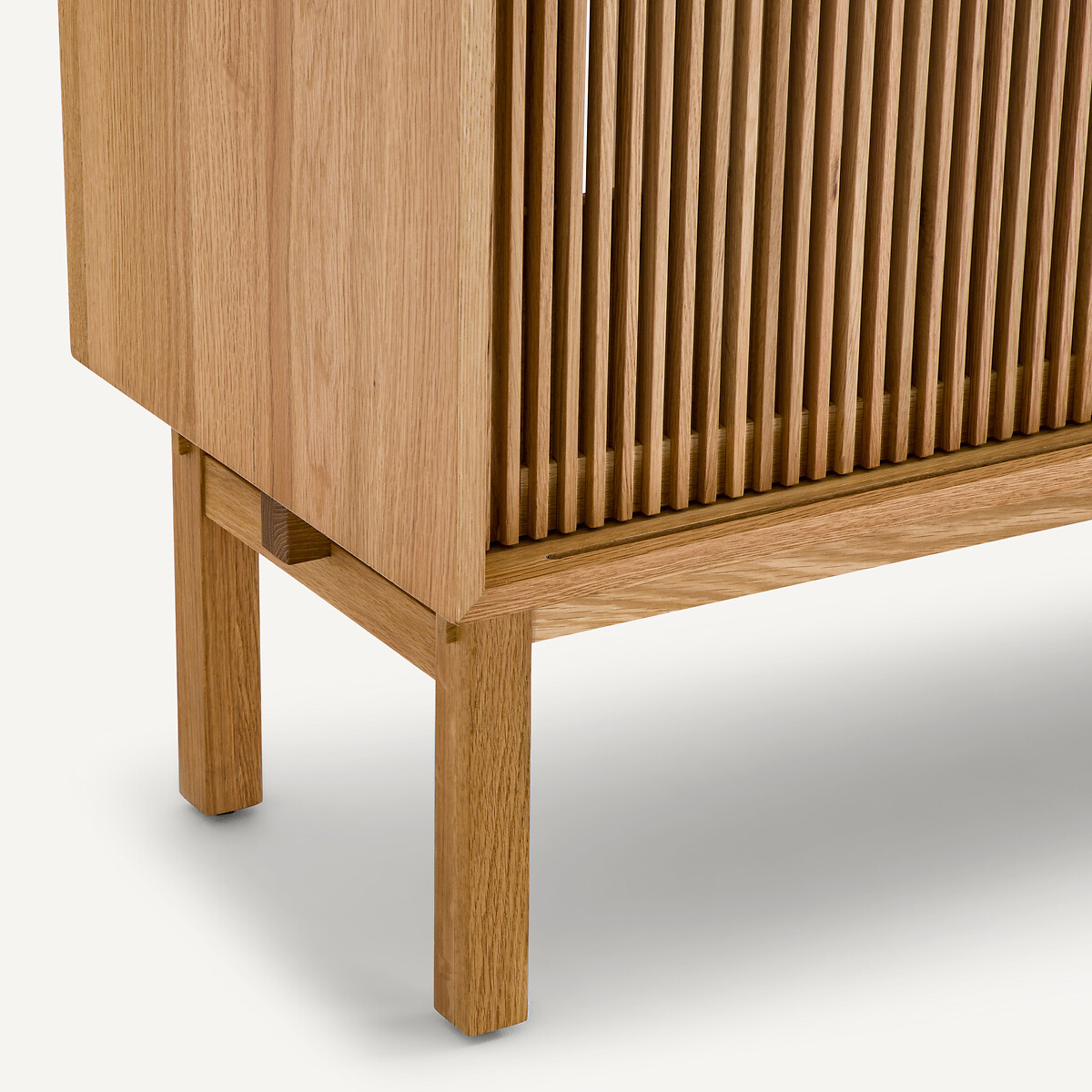 Tinos Openwork Oak High Sideboard natural oak, AM.PM