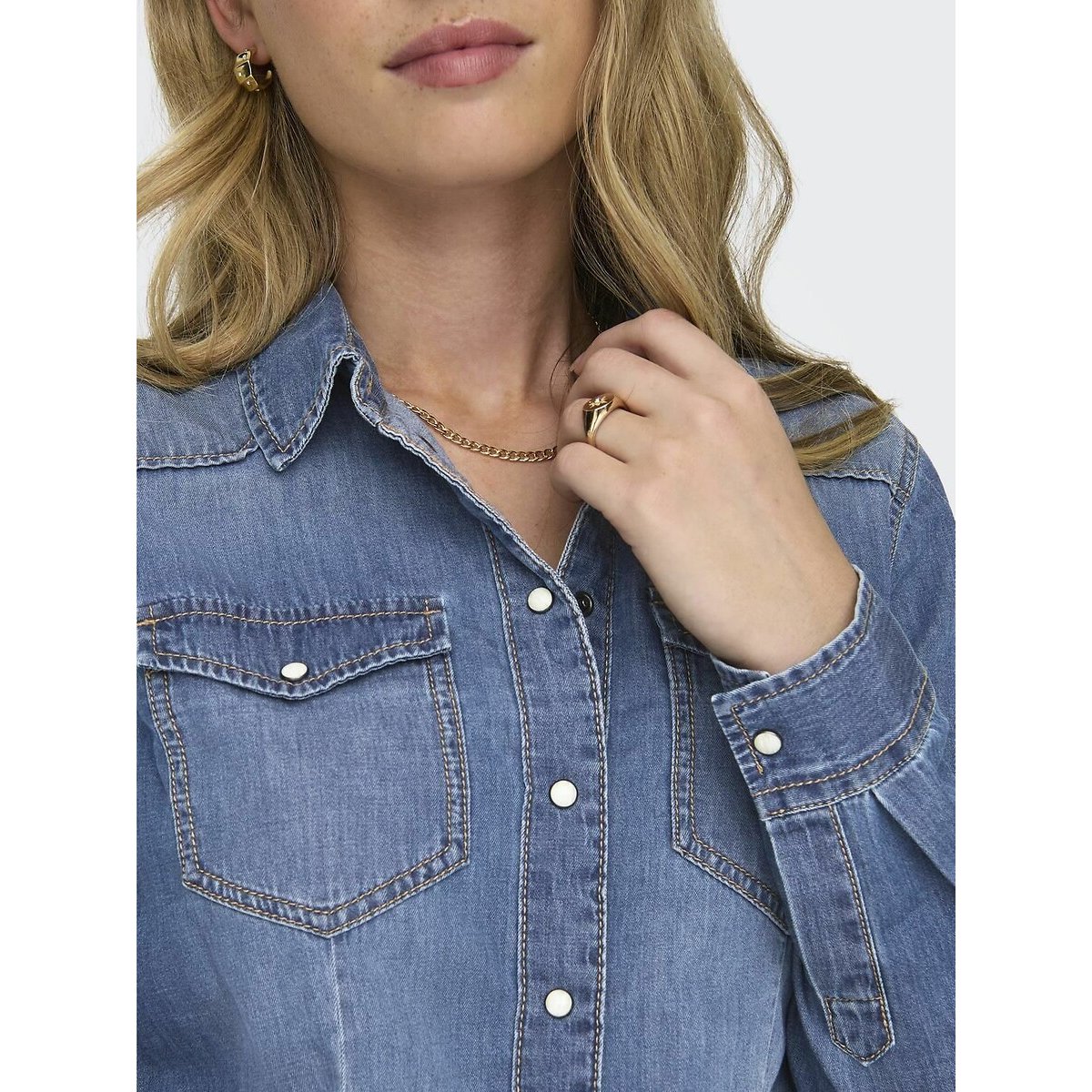 Chemise en jean medium blue, ONLY