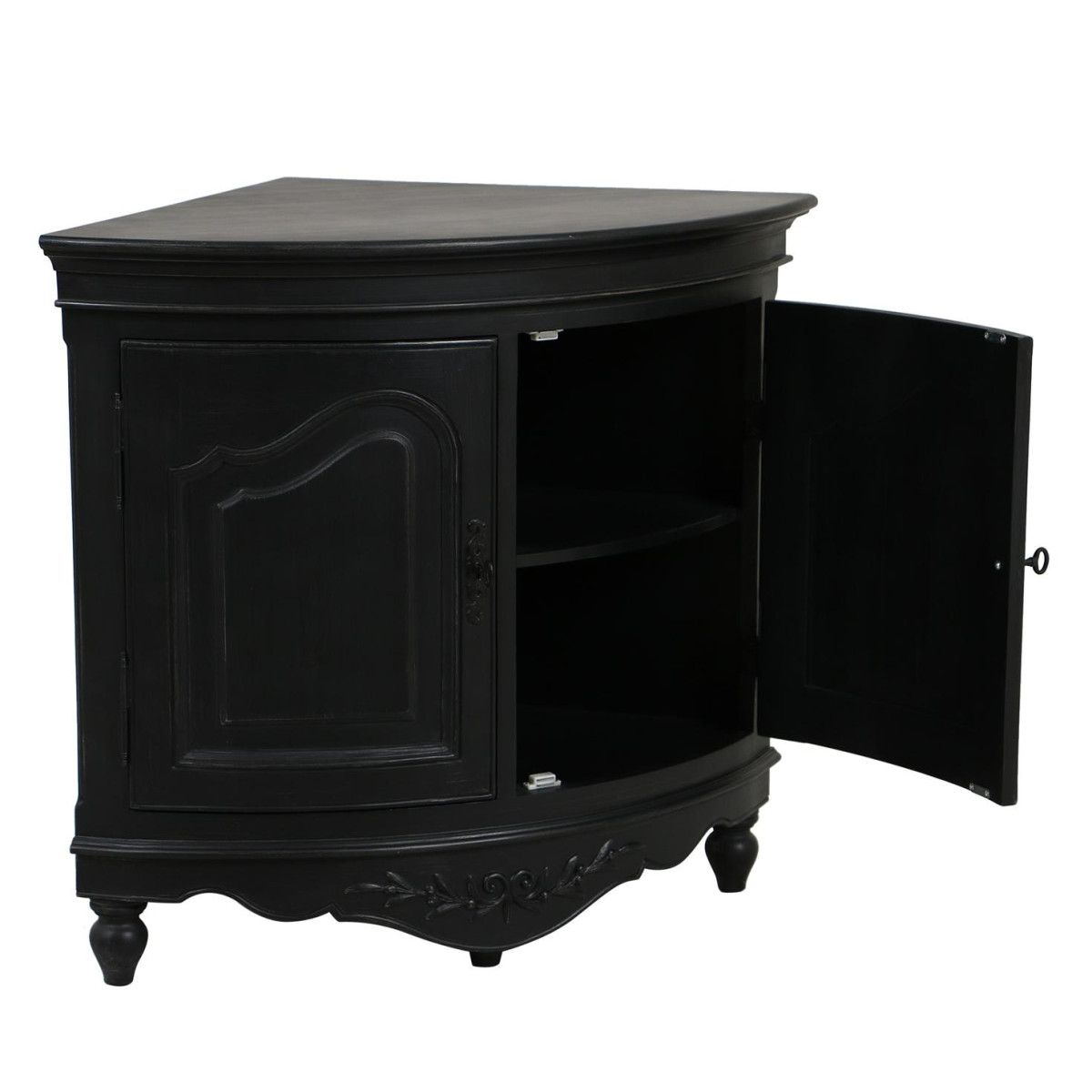 Encoignure basse - ROMANCE noir, INTERIOR'S