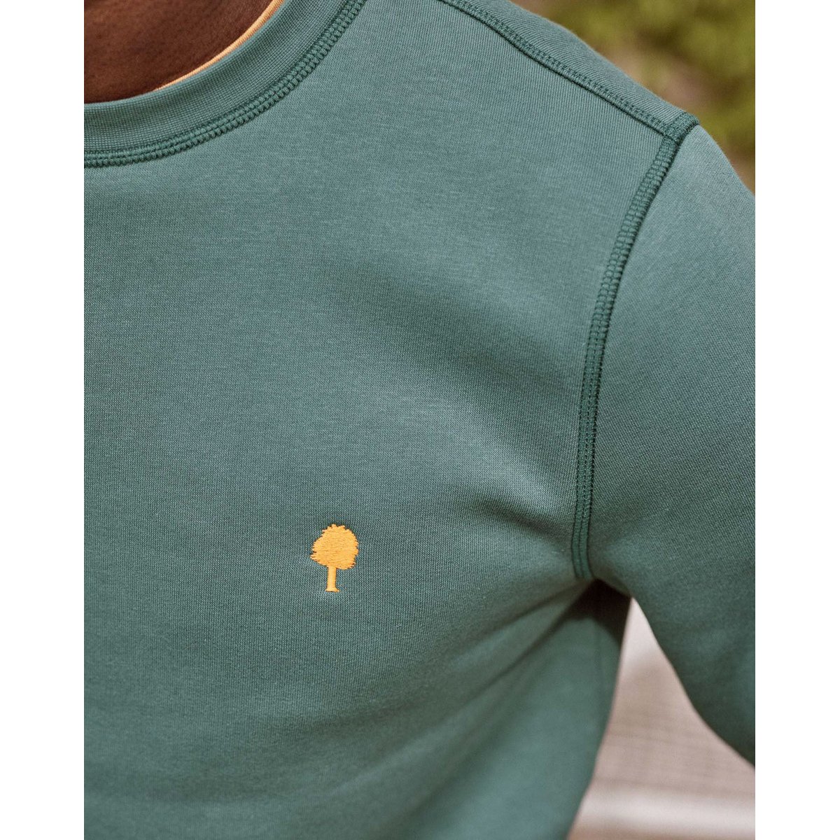 Sweat DONZY vert clair grisé, FAGUO