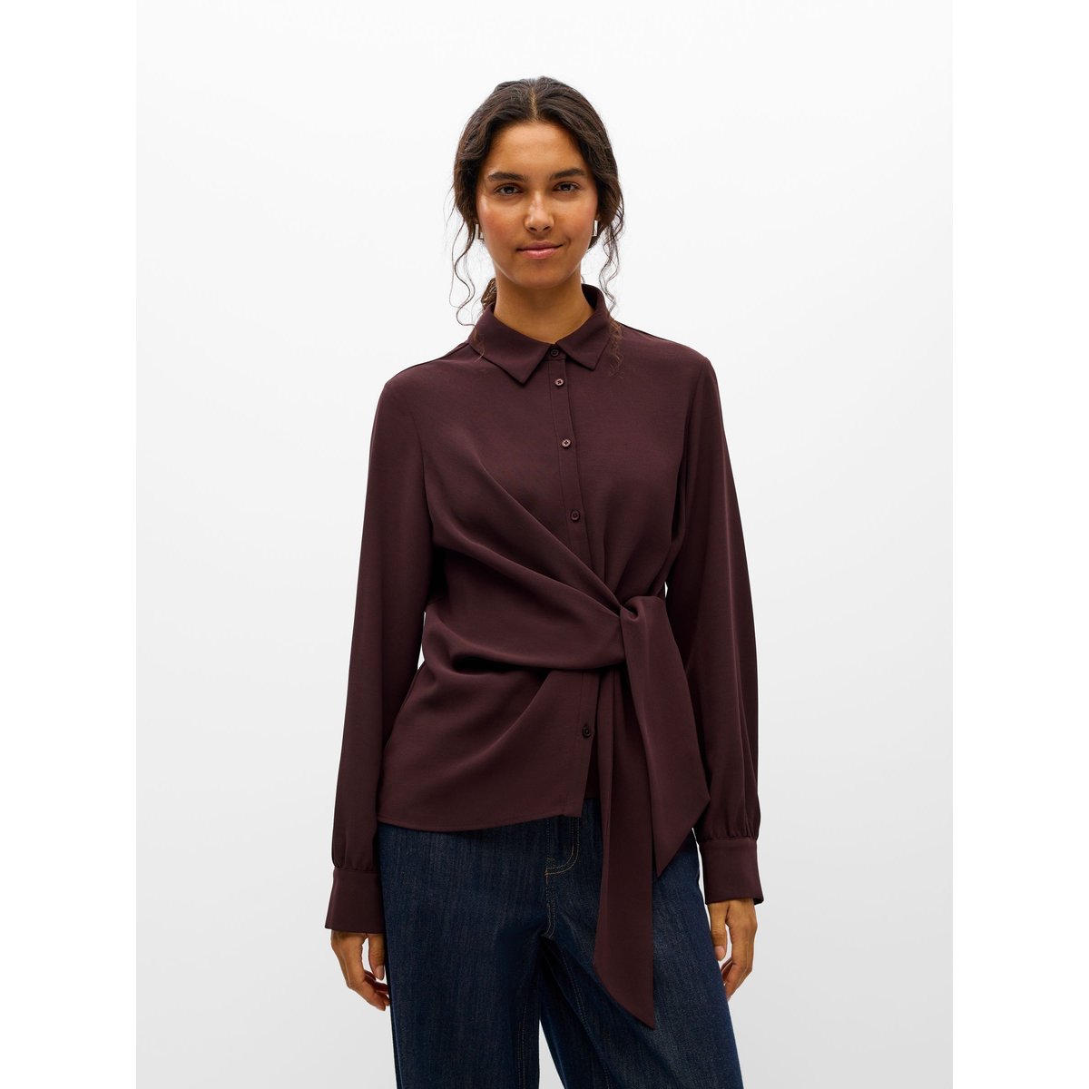 Chemise rouge - chocolate plum1, OBJECT