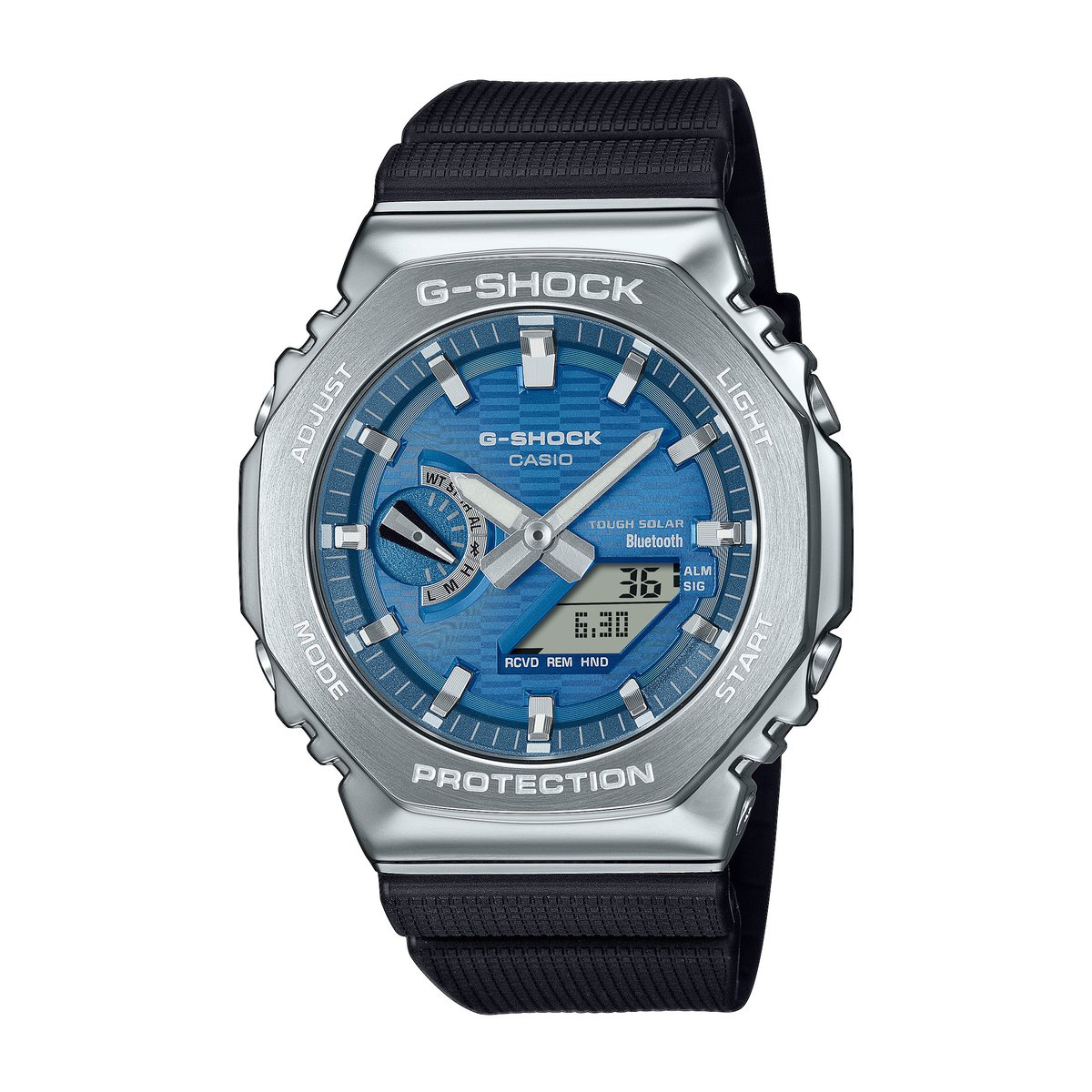 Montre connectée CASIO G-SHOCK argenté noir, G-SHOCK