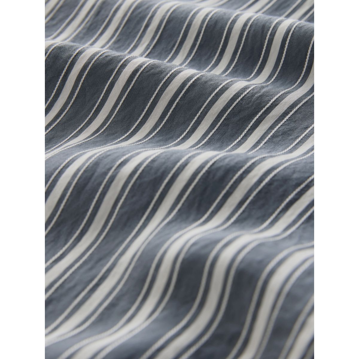 Chemise manches longues oversize à rayures gris ardoise/blanc, NEXT
