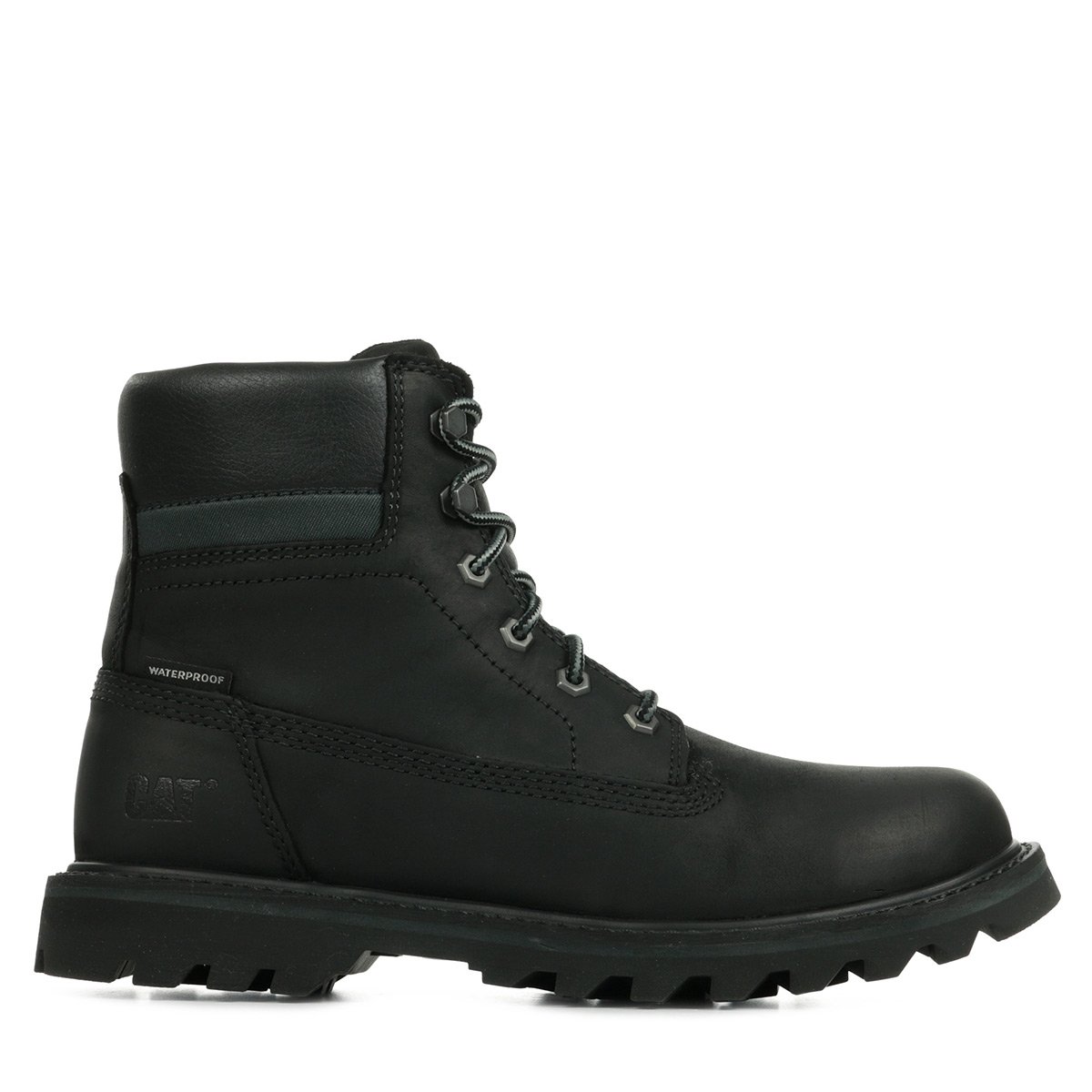Boots Cuir Deplete Wp noir, CATERPILLAR